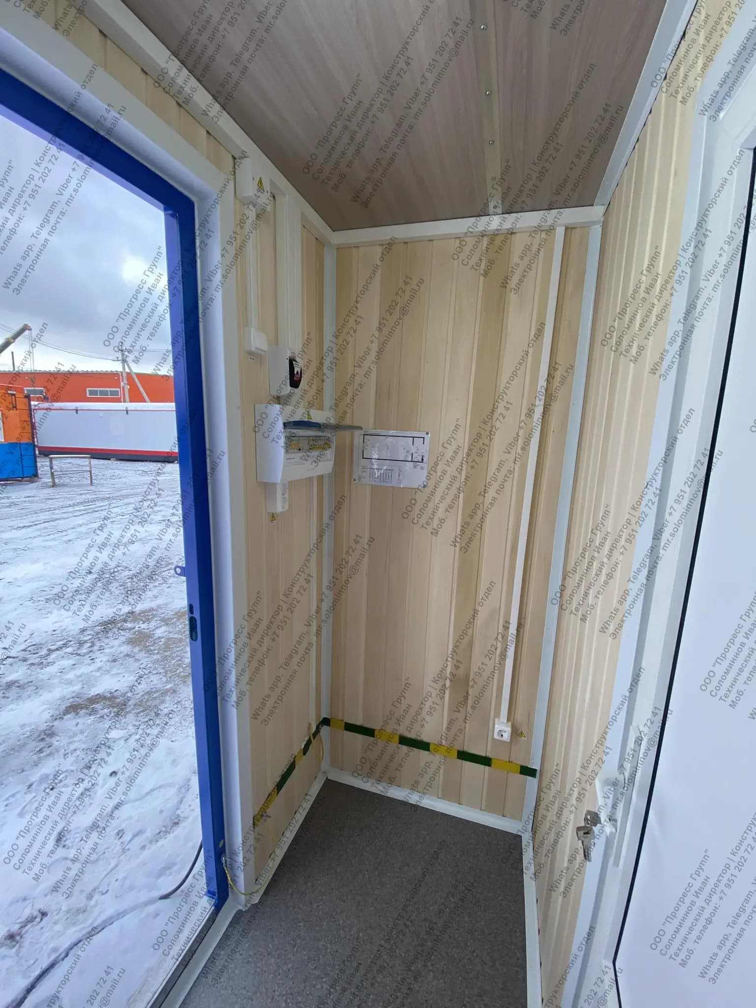 Вагон Обогрева вахтового персонала