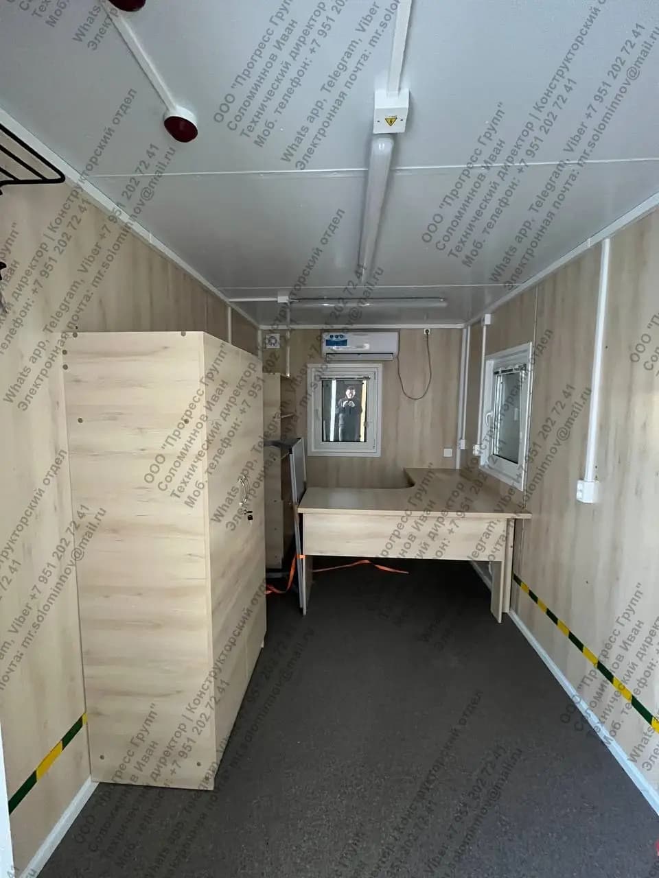 Вагон-дом Офис на раме