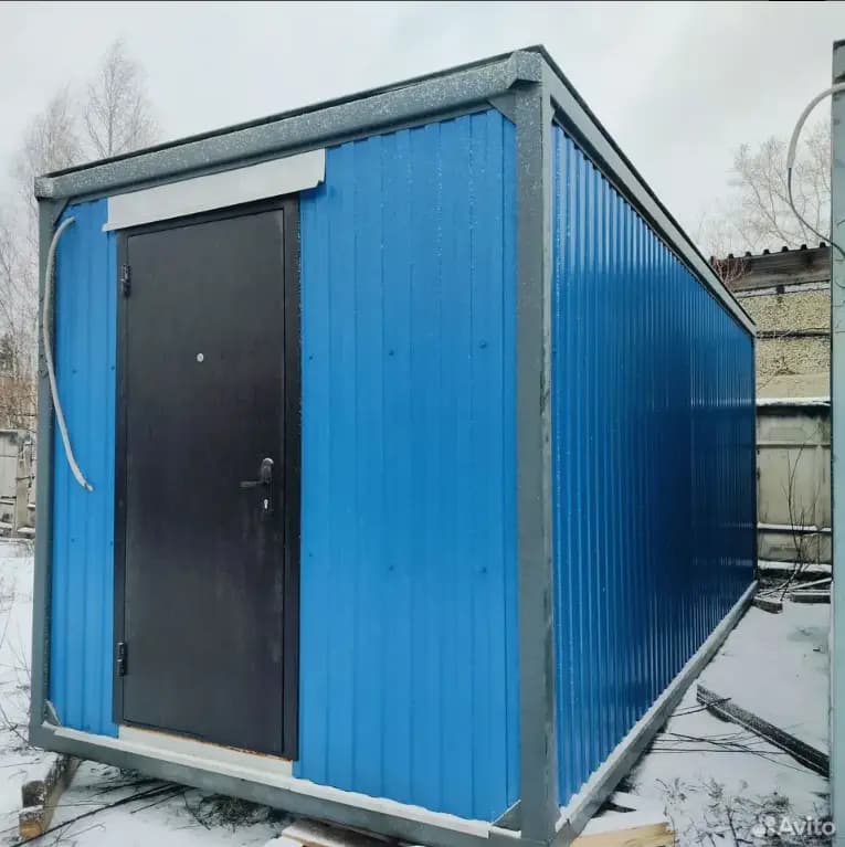 Бытовка металлическая утепленная
