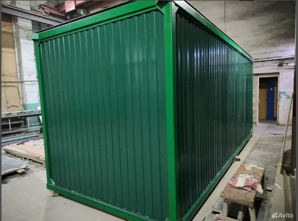 Бытовка металлическая утепленная