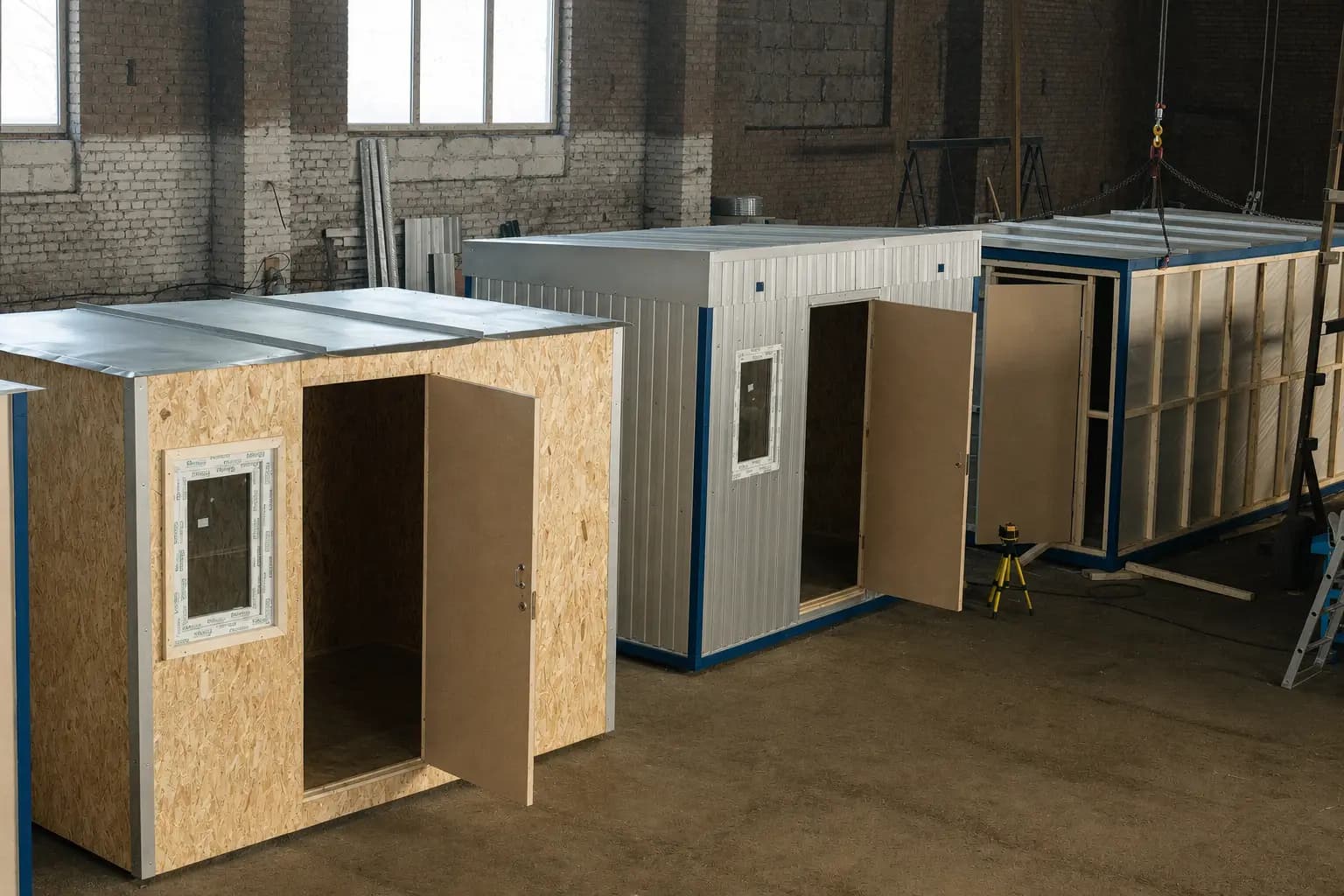 Блок-контейнер 6×2,4 м с отделкой