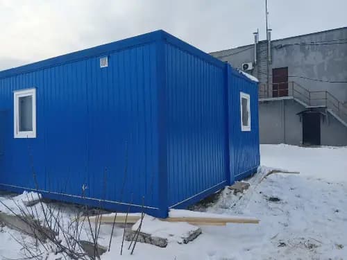 Модульная раздевалка с душем