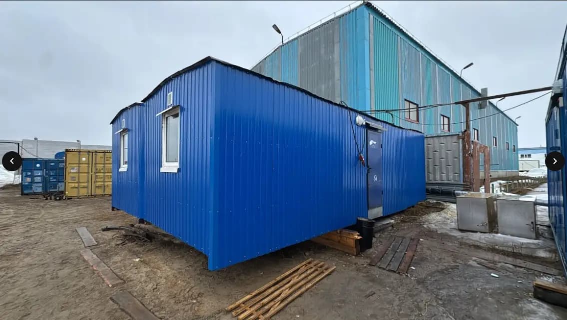 Стационнарный вагон дом Русич