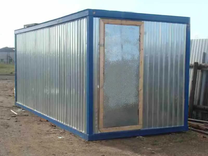 Бытовка 6х2,4 без отделки