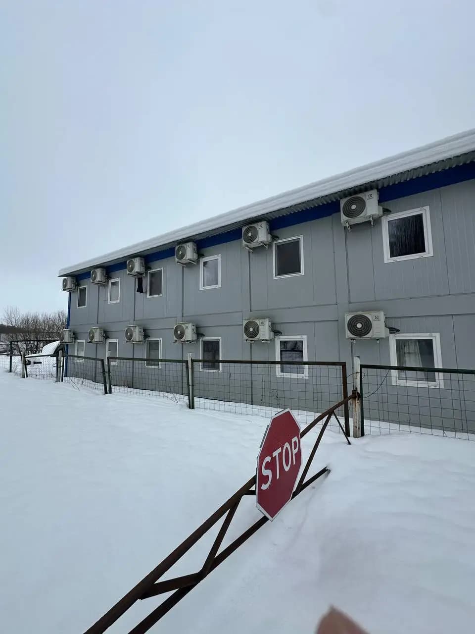 Общежитие для рабочих двухэтажное